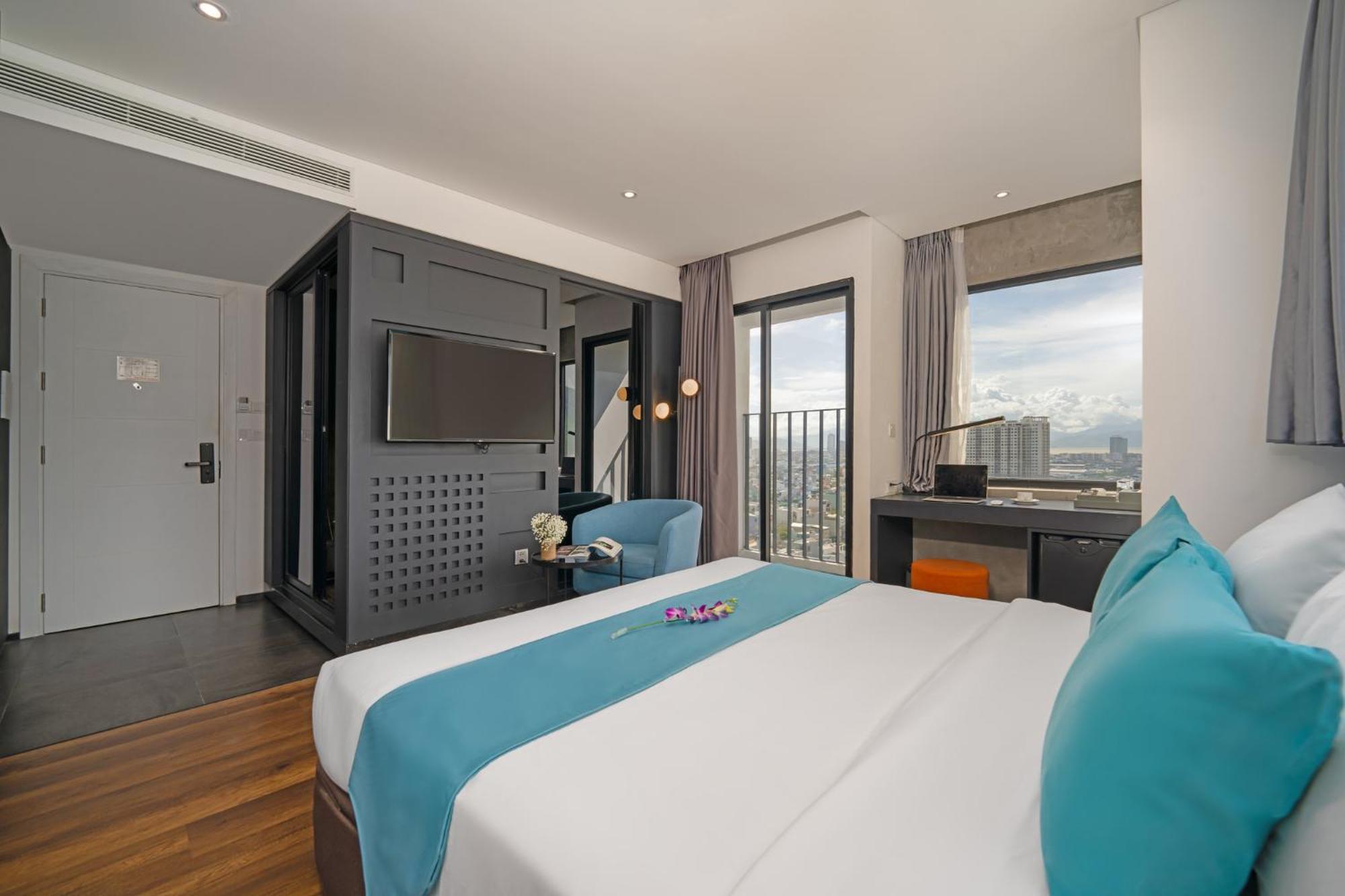 The Code Hotel & Spa Da Nang Exterior foto